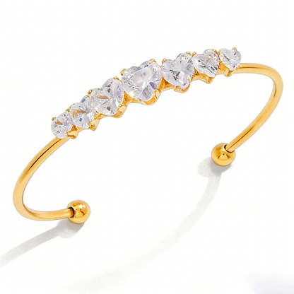 Claire Heart Diamond Bracelet