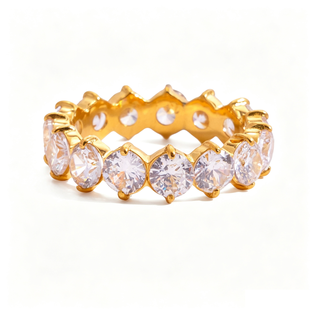 Svetlana diamond eternity ring