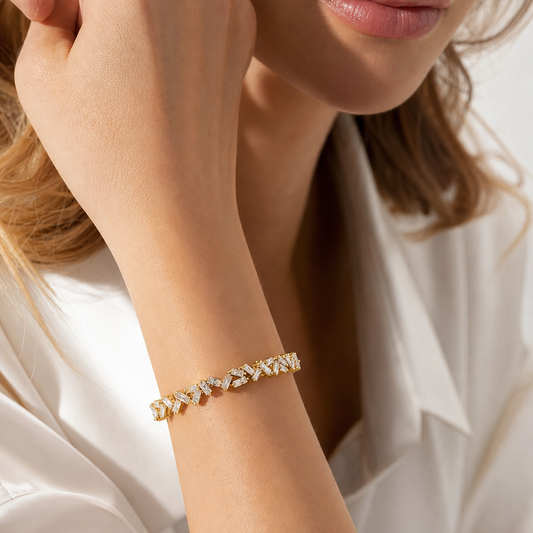 Aurelia Irregular Diamonds Bracelet