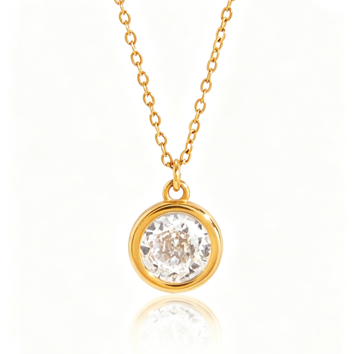Anya Diamond Pendant Necklace | Vinajewelry