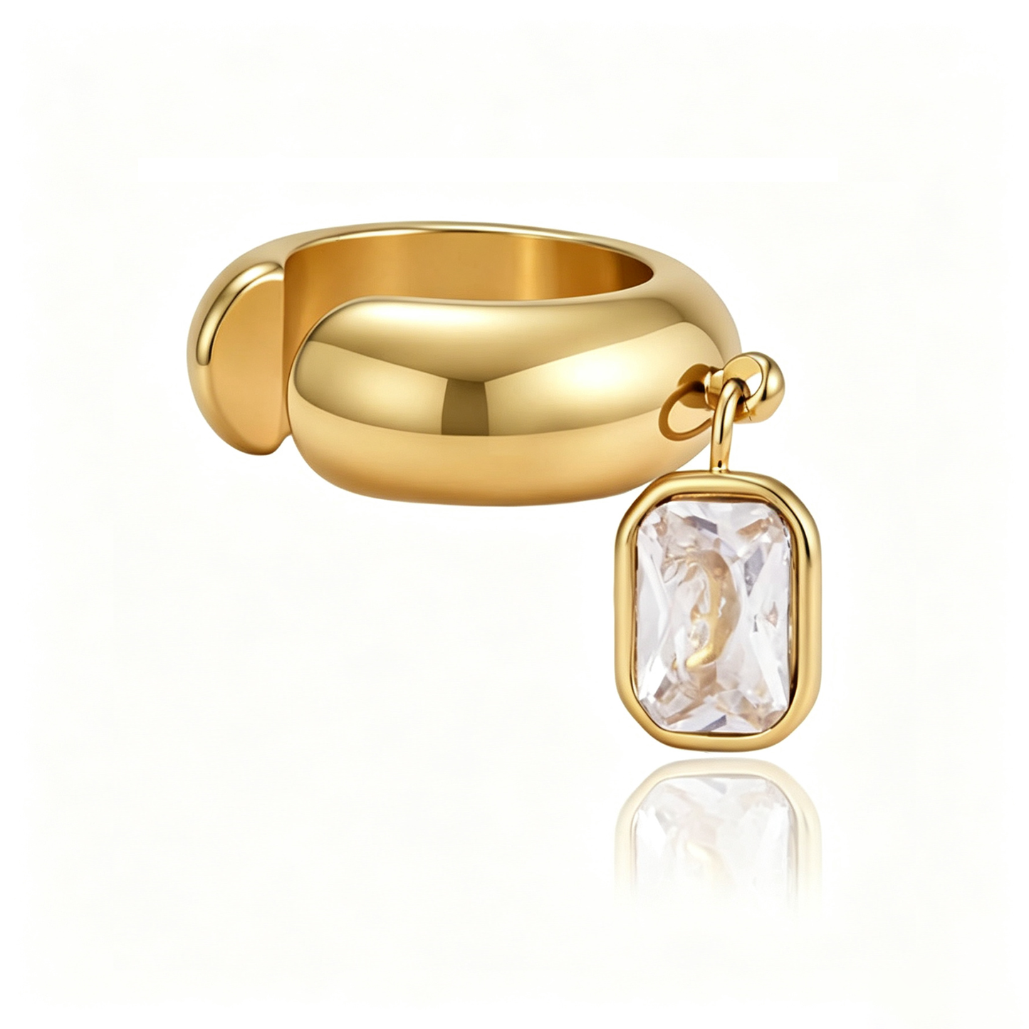 Allegra Diamond Hoop Ear Cuffs