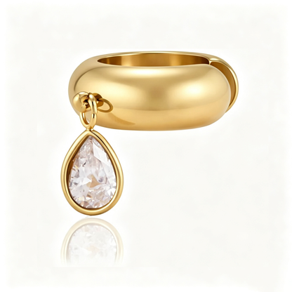 Athena Diamond Hoop Ear Cuffs