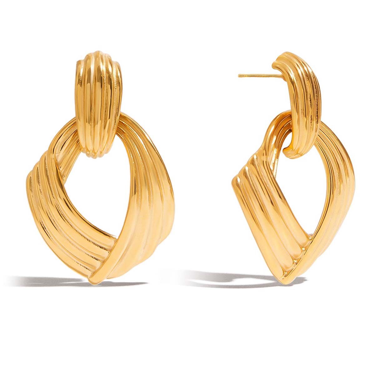 Juliette Geometric Dangle Earrings