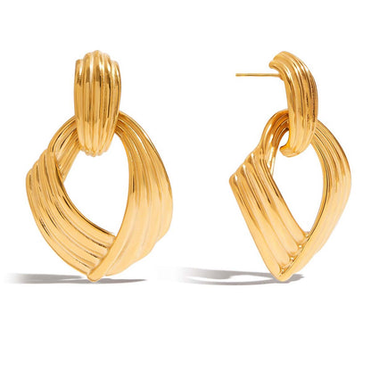 Juliette Geometric Dangle Earrings