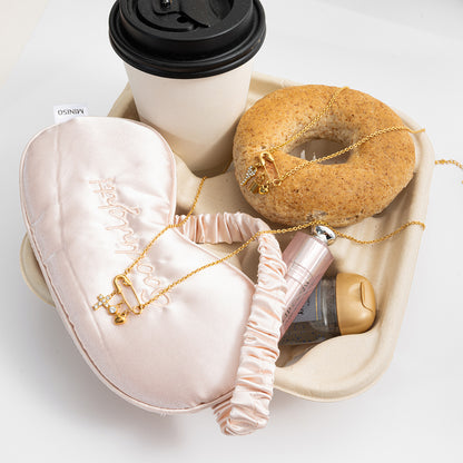 Luxury Diamond Cross Heart Paperclip Pendant Stacked Necklace 18k Gold