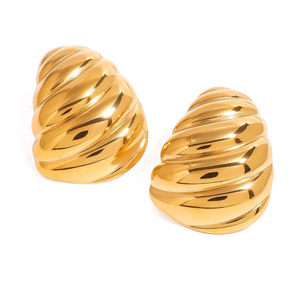 Eleanor Geometric Teardrop Earrings